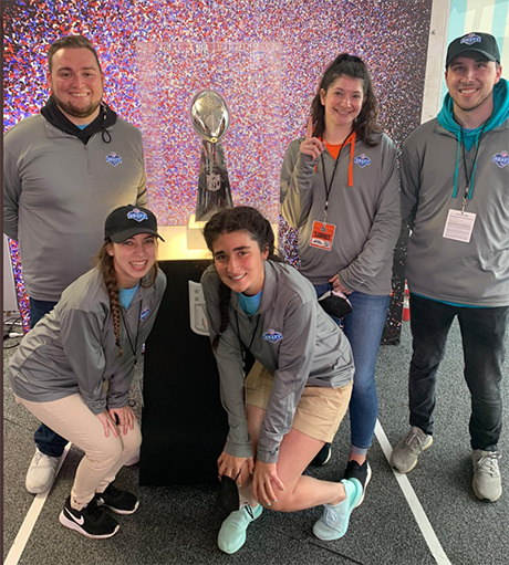 BW students at the NFL Draft